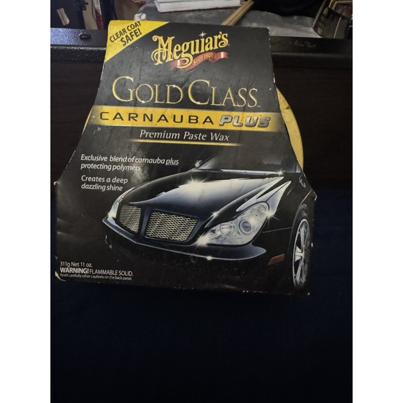 Meguiar's | Other | Meguiars Gold Class Carnauba Plus Premium Paste Car ...